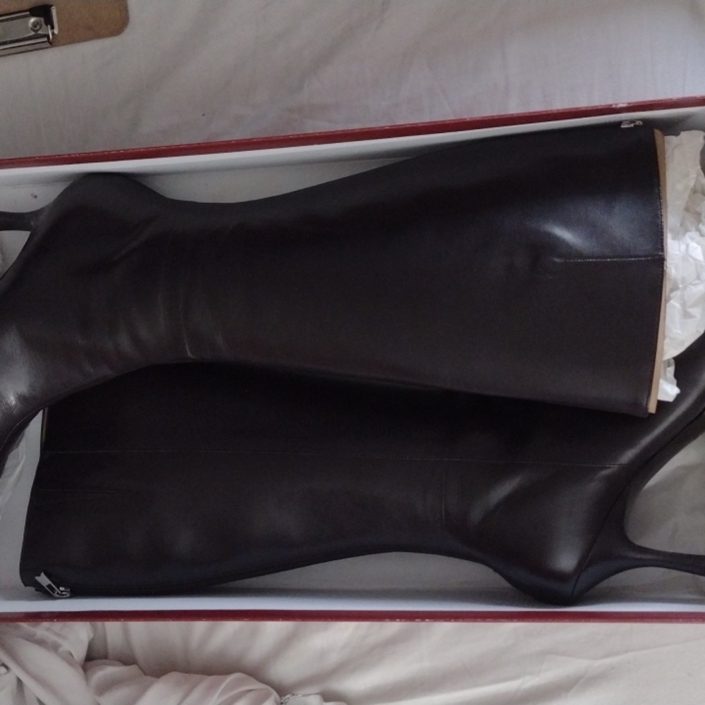 Arturo Chiang Hot Brown City Kid Alana Calf-high boots